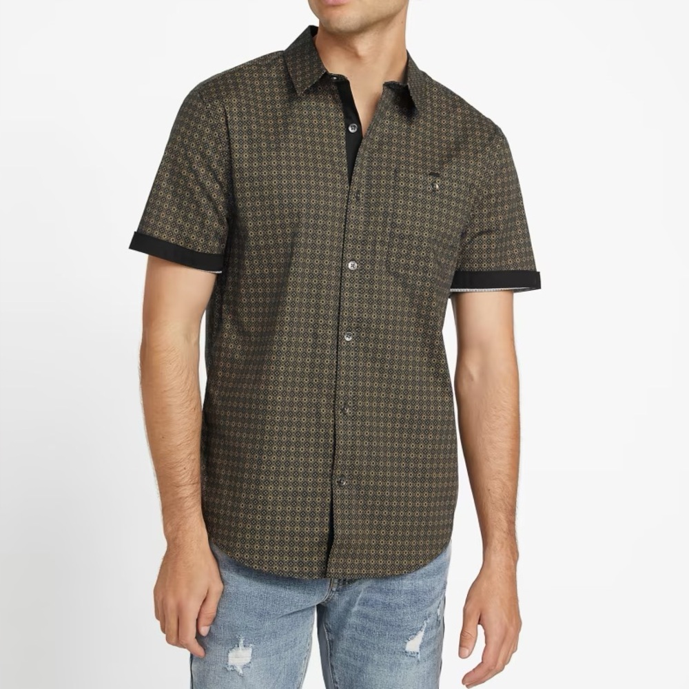 Guess Marlon Geo Pocket Shirt